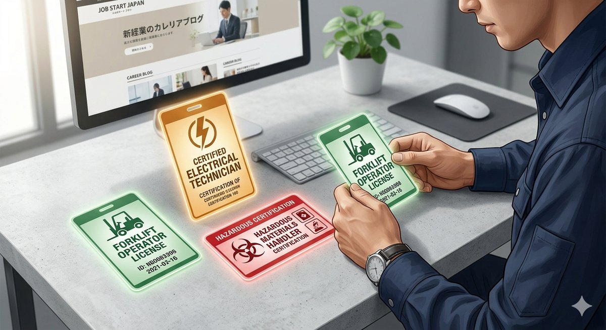 工場勤務者におすすめの資格3選