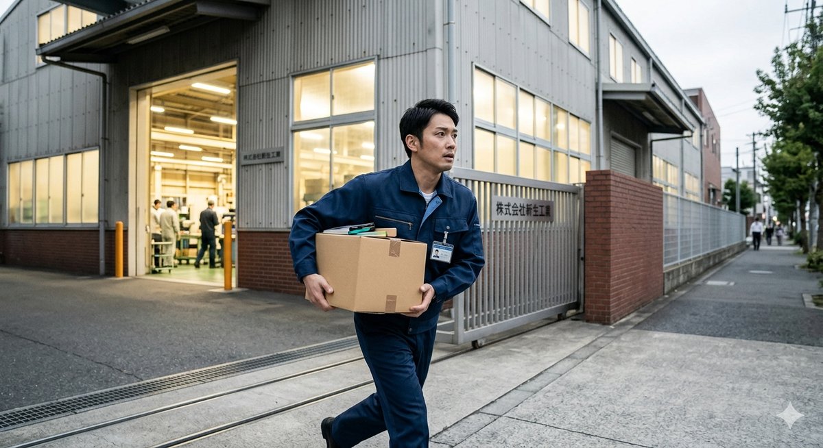 「とにかく工場を出たい」という逃げの転職